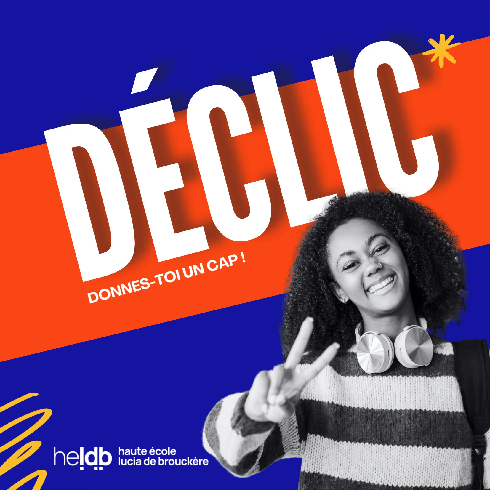 Visuel décoratif pour les journées Déclic 2026