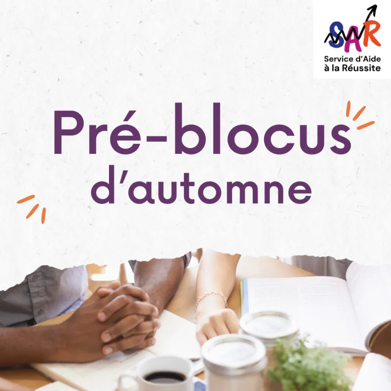Pré-blocus d'automne